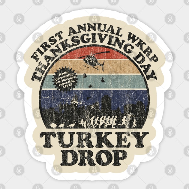 First Anual Turkey Drop Sticker by mobilmogok99